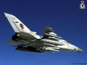 Tornado Ef 3 Armed With Asraam Air To Air Missiles And Alarm
