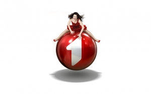 Ball Mercial 1280x800px Girl Jumping On A Red