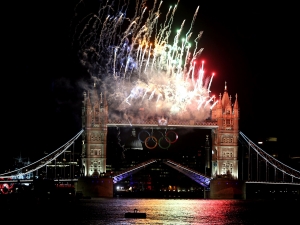Fireworks London 2012 Olympics 2 Desktop Hintergr Nde