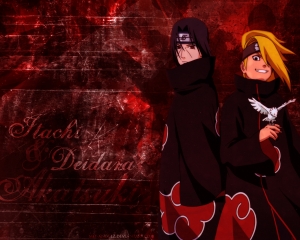 Itachi Amp Deidara Wallpapers Fanart By Shizofreniq On Fandom Anime