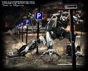Transformers Jazz Vs Megatron By The Skunk On Deviantart